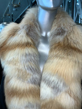 Load image into Gallery viewer, Simonetta Ravizza Trench Coat Fox Fur Tuxedo