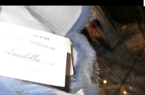 Simonetta Ravizza Designer Fox Fur Coat Reversible Luxury Fur