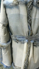 Load image into Gallery viewer, Simonetta Ravizza Designer Fox Fur Coat Reversible Luxury Fur
