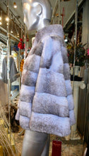 Load image into Gallery viewer, Unique Shade Blue Mink Fur Short Coat Awesome Shade!
