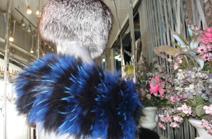 INFINITY SCARF Royal Blue  Warm & Highly Stylish....