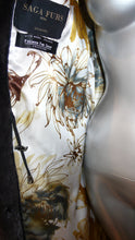 Load image into Gallery viewer, Graphite Silver Grey MINK FUR Stroller with Belt BIG SALE!!!!!
