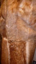 Load image into Gallery viewer, Warm Genuine Shearling Fur Coat Rust Tan ITALY--Shasa Designer
